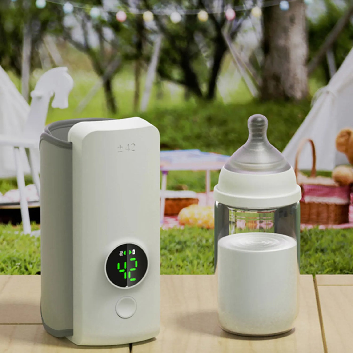 PORTABLE MILK BOTTLE WARMER