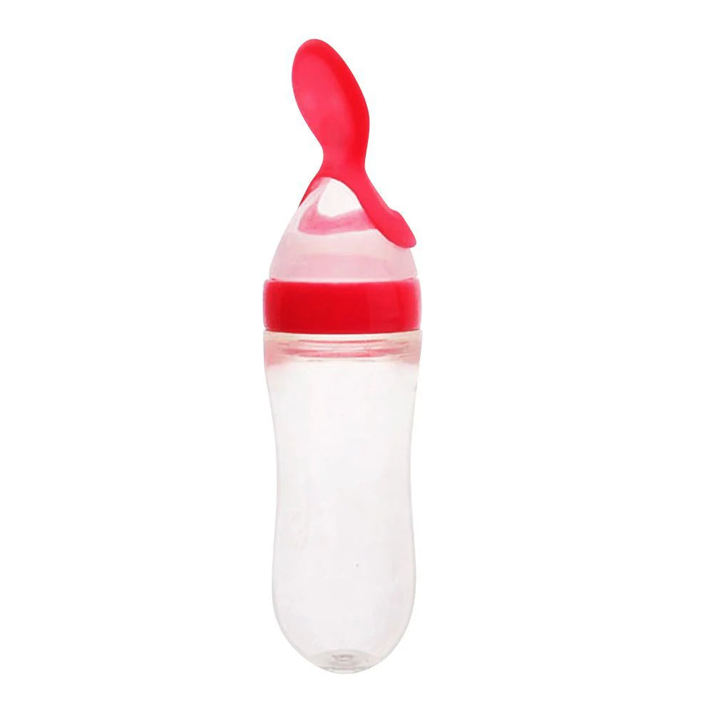 SILICONE FEEDING SPOON